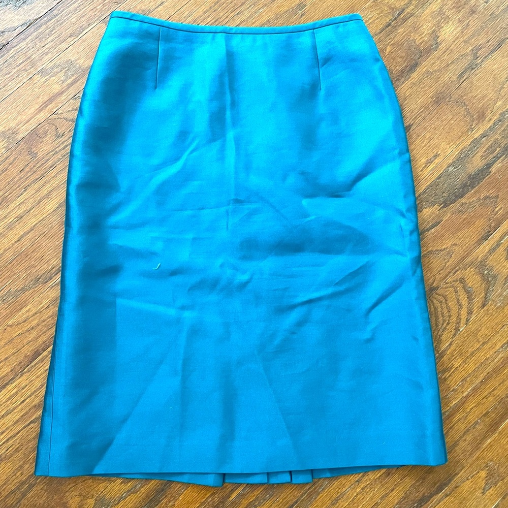 Teal skirt